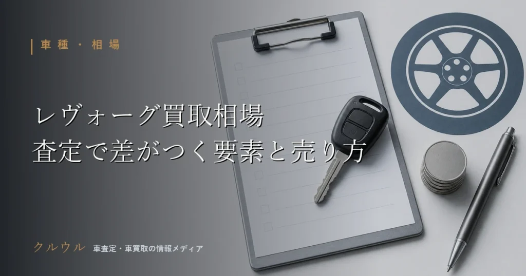 スバル レヴォーグの買取相場と高く売る方法を解説する記事のイメージ画像